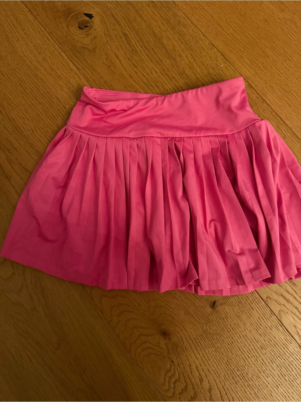 art class Hot Pink Pleated Skort